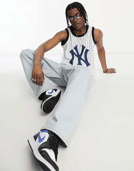 NY Yankees print vest