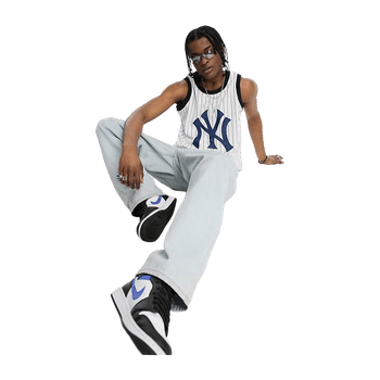 NY Yankees print vest