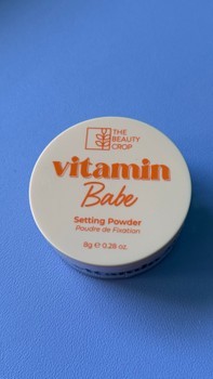 Setting powder and puff