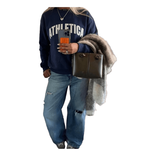 Mørkeblå Athletica sweatshirt