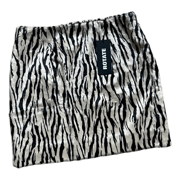 Rotate faux fur nederdel