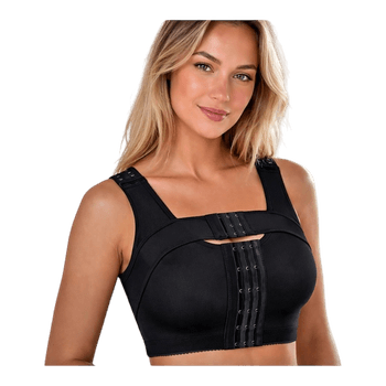 Black post-surgery bra