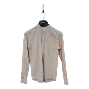 Beige püstkraega triiksärk