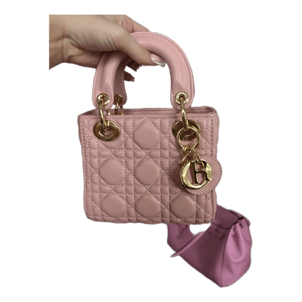 Sort lædertaske fra Prada