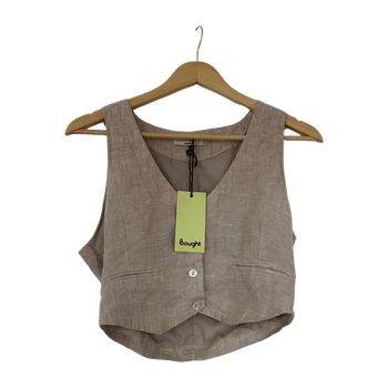 Linen vest