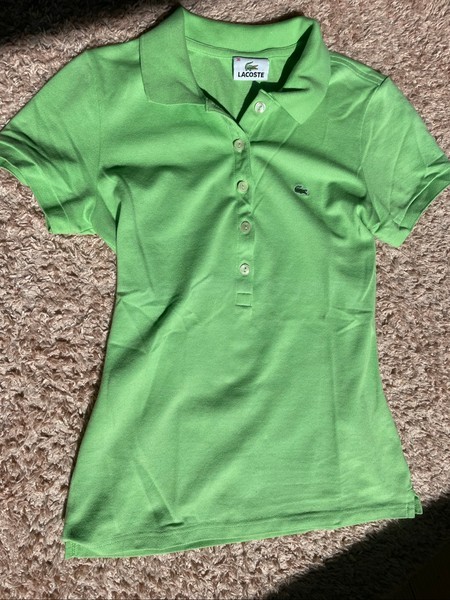 Lacoste green polo shirt