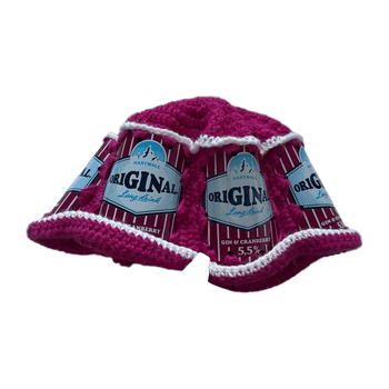Itse virkattu headwear