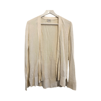 Vaalea neuletakki, Global Essentials, koko S