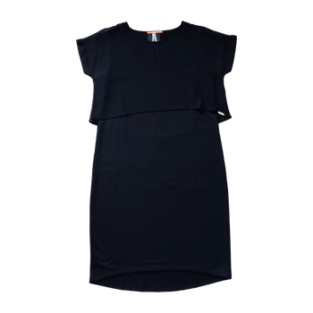 Hugo Boss Black 2-in-1 Dress with Chiffon Shirt