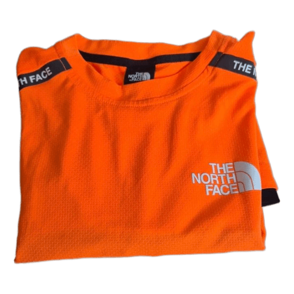 Orange The North Face t-shirt