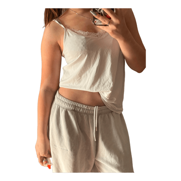White lace camisole