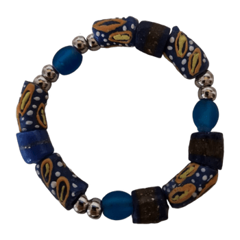 Beaded bracelet made from African artisan beads