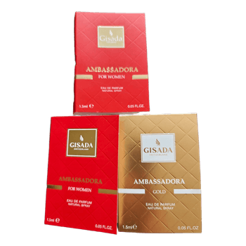 Gisada Ambassadora perfume samples