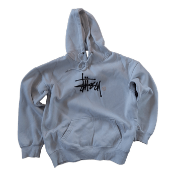 White Stüssy hoodie