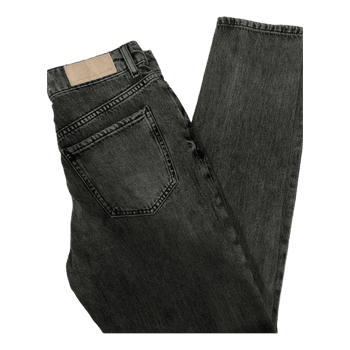 Grey mom fit jeans