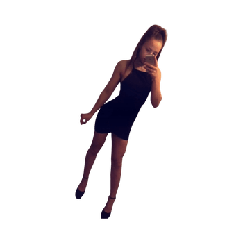 Musta bodycon mekko