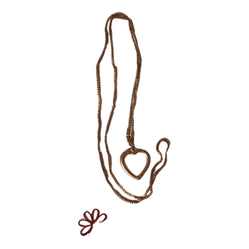 Necklace with a heart