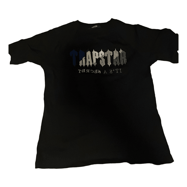 Musta Trapstar t-paita