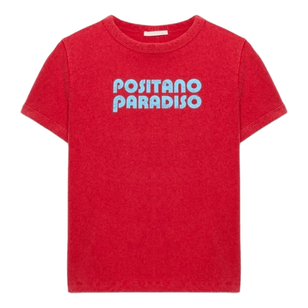 Rød Zara t-shirt