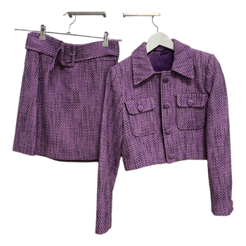 Other stories violetti takki ja hame