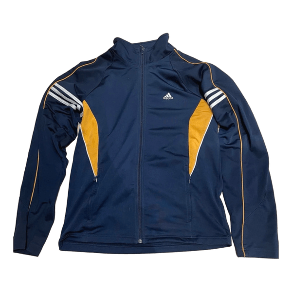Blå adidas sportsjakke