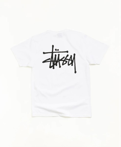 Hvid Stüssy t-shirt
