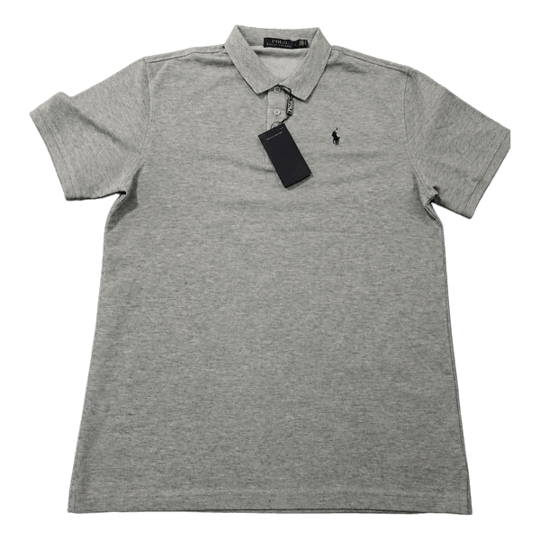 Grey polo shirt