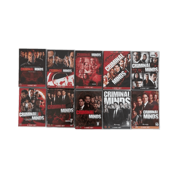 Criminal Minds DVD-kaudet 1–10 – rikossarja / draama