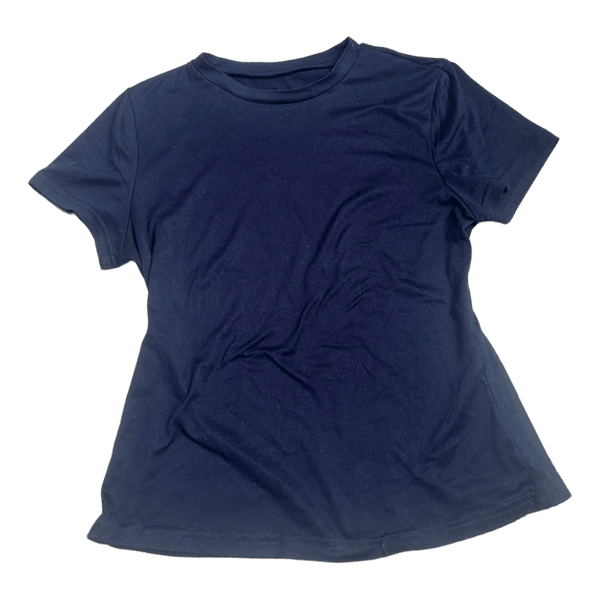 Mørkeblå t-shirt