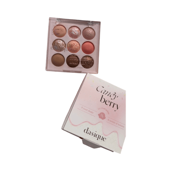 Kbeauty Dasique candy berry eyeshadow palette pinkki luomiväripaletti