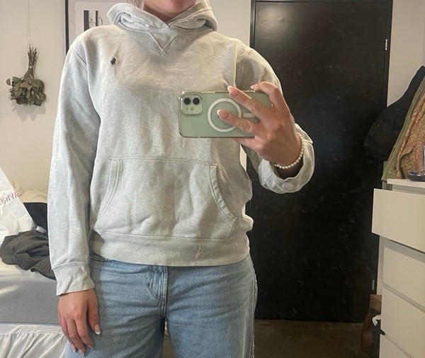 Grå Polo Ralph Lauren hættetrøje