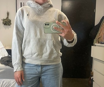 Grå Polo Ralph Lauren hættetrøje