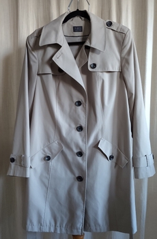 M&S beige trench coat