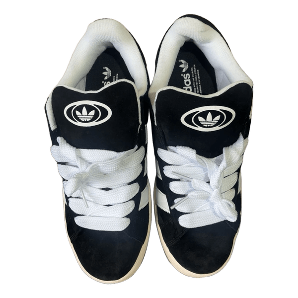 Black Adidas Campus sneakers