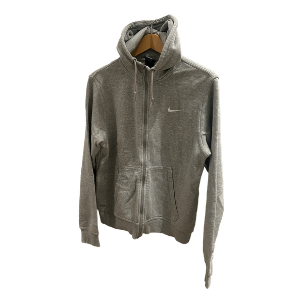 Nike grey zip hoodie