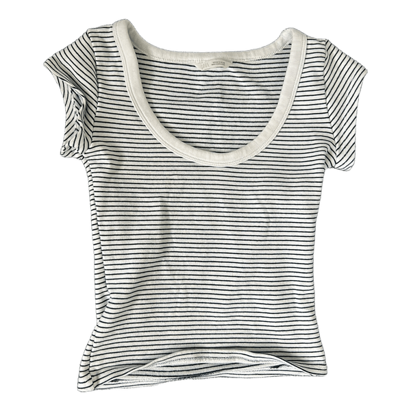 Stribet t-shirt
