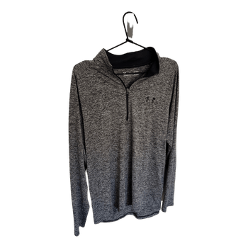 Grey Under Armour quarter-zip