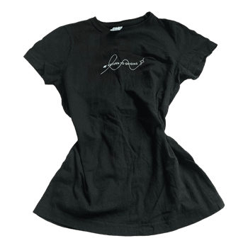 Black 4F print t-shirt