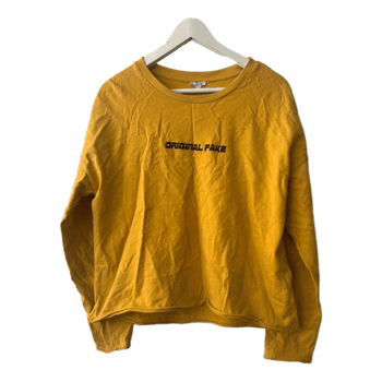 Keltainen OVS pitkähihainen paita