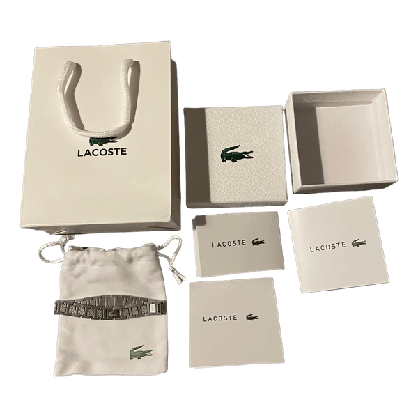 Lacoste hopea käsi koru