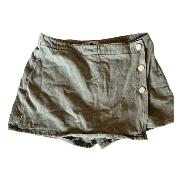 Zara grøn denimskort