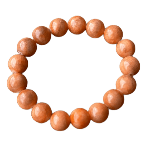 Orange perlearmbånd