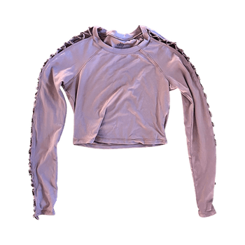 Alo yoga pitkähihainen crop toppi / S