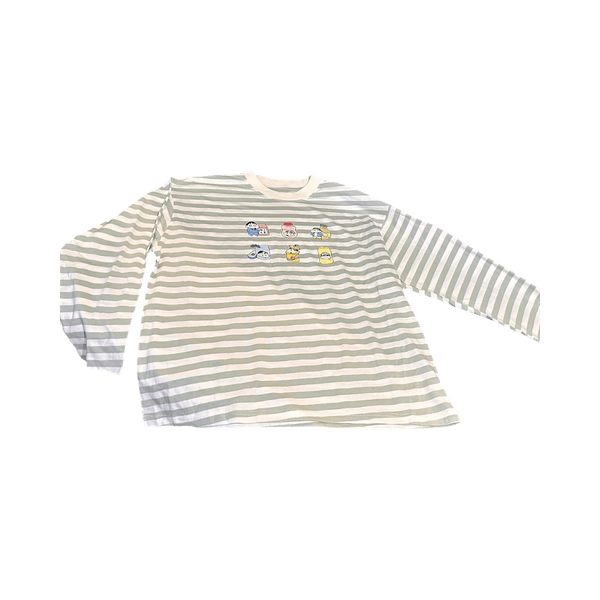 Striped Long-Sleeved T-shirt