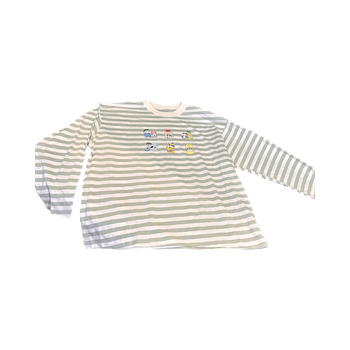 Striped Long-Sleeved T-shirt