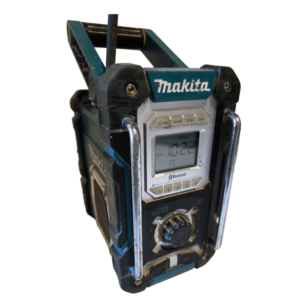 Parduodamas Makita DMR108 statybinis radijas su Bluetooth – 80 €