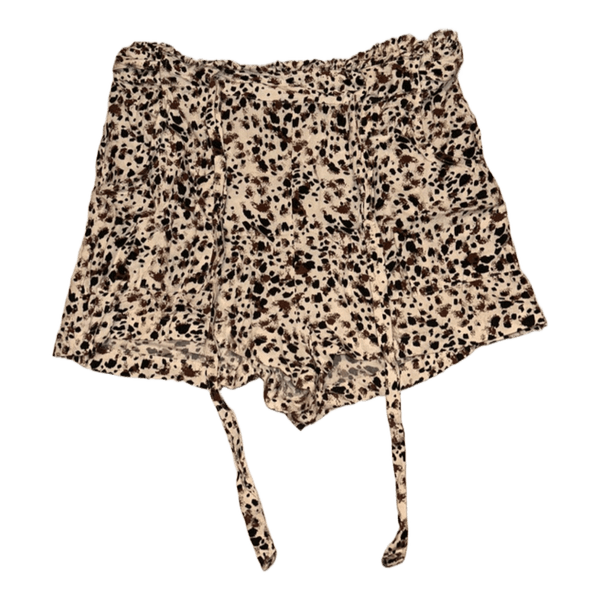 Animal print shorts