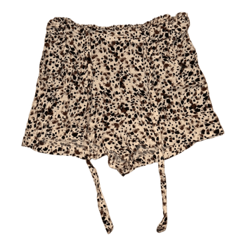 Animal print shorts