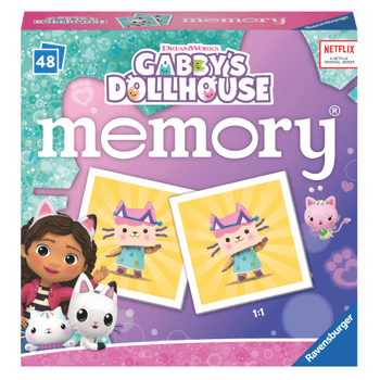 Gabby's Dollhouse memory game