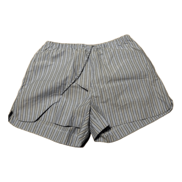 Blå stribede shorts